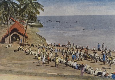 Andamanøerne, fælles måltidsforberedelser af European Photographer